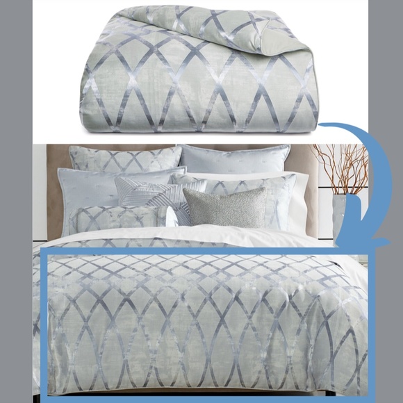 NIB $335 [ Full / Queen ] Duvet Cover for Hotel Collection Dimensional‎ - Picture 13 of 13